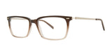 Red Rose BOSSOLI Eyeglasses Brown Fade / Gold