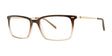 Red Rose BOSSOLI GRAND Eyeglasses Brown Fade / Gold