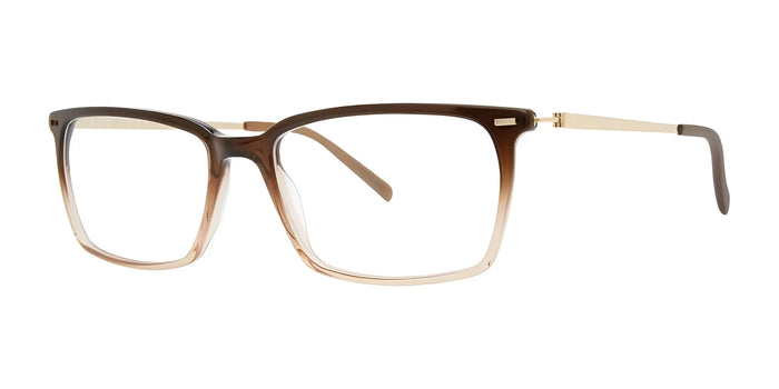Red Rose BOSSOLI GRAND Eyeglasses | Size 58 / Brown Fade / Gold