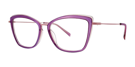 Red Rose BRINDISI Eyeglasses Plum Coral