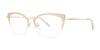 Red Rose COSENZA Eyeglasses | Size 54 / Gold/Taupe