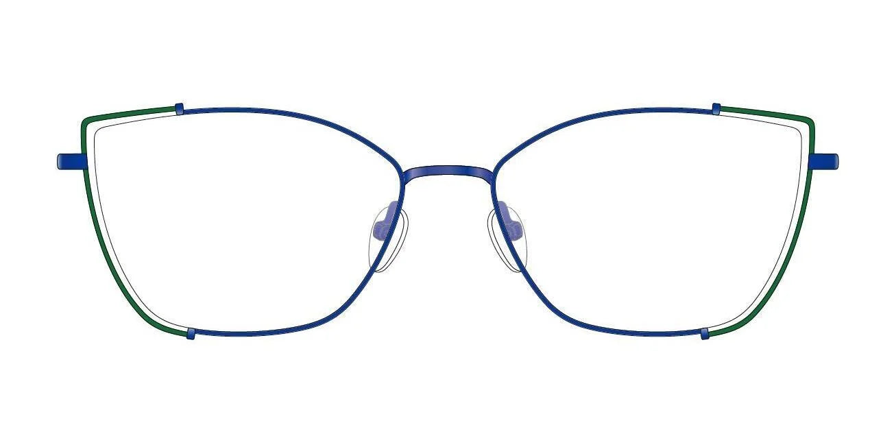 Red Rose DOMENICA Eyeglasses Blue Green