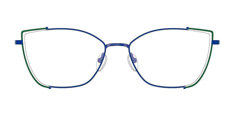 Red Rose DOMENICA Eyeglasses Blue Green