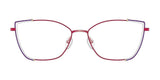 Red Rose DOMENICA Eyeglasses Red Purple Punch