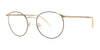 Red Rose DOSSI Eyeglasses | Size 48 / Black/Gold
