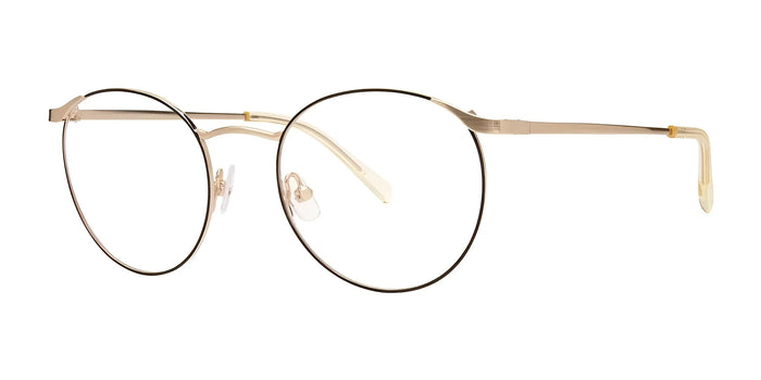 Red Rose DOSSI Eyeglasses | Size 48 / Black / Gold