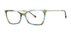 Red Rose ESTE Eyeglasses | Size 53 / Seagrass Green