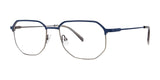 Red Rose FABI Eyeglasses Blue Grey