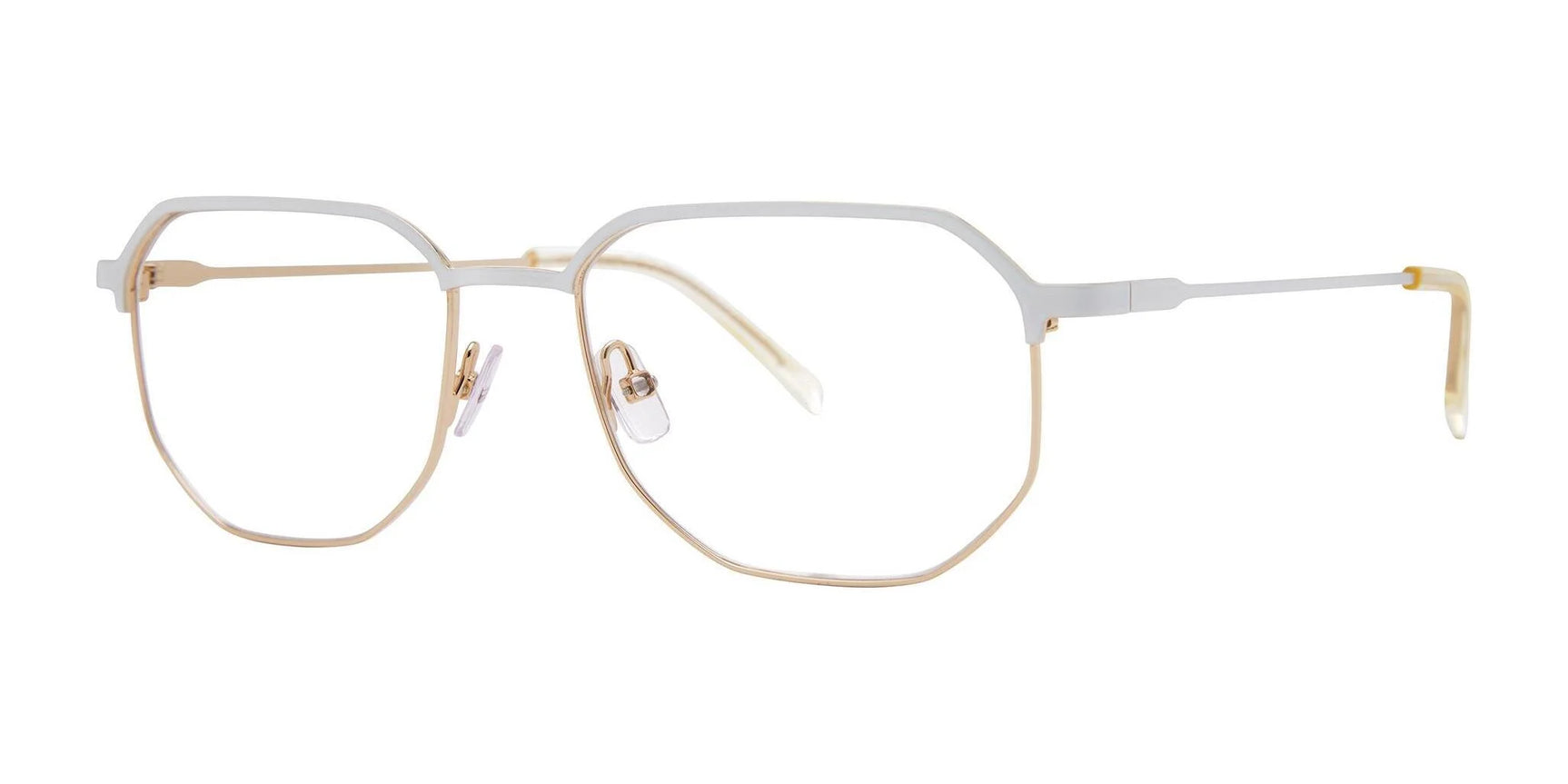 Red Rose FABI Eyeglasses White Gold