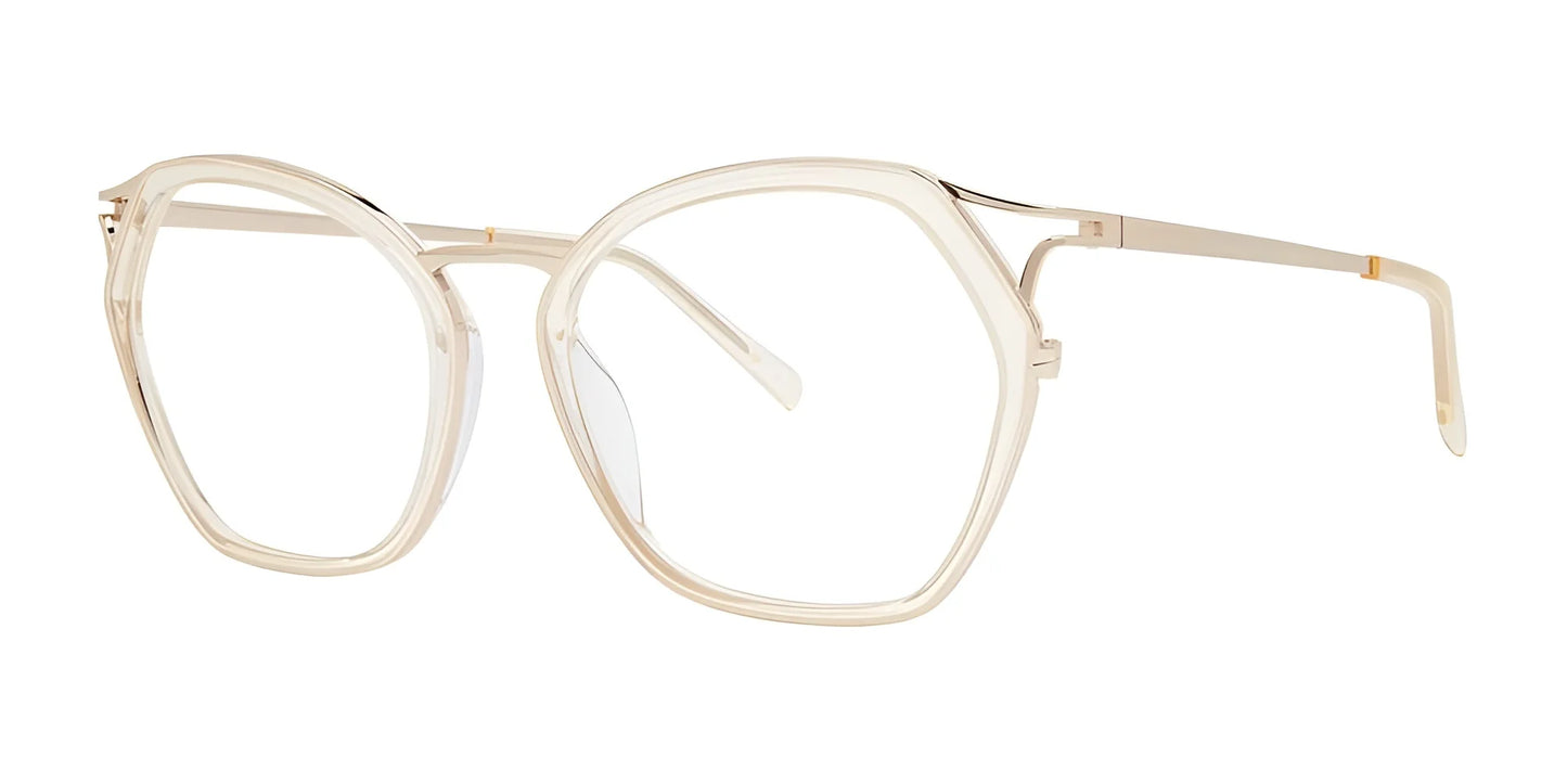 Red Rose FARFALLA Eyeglasses Gold