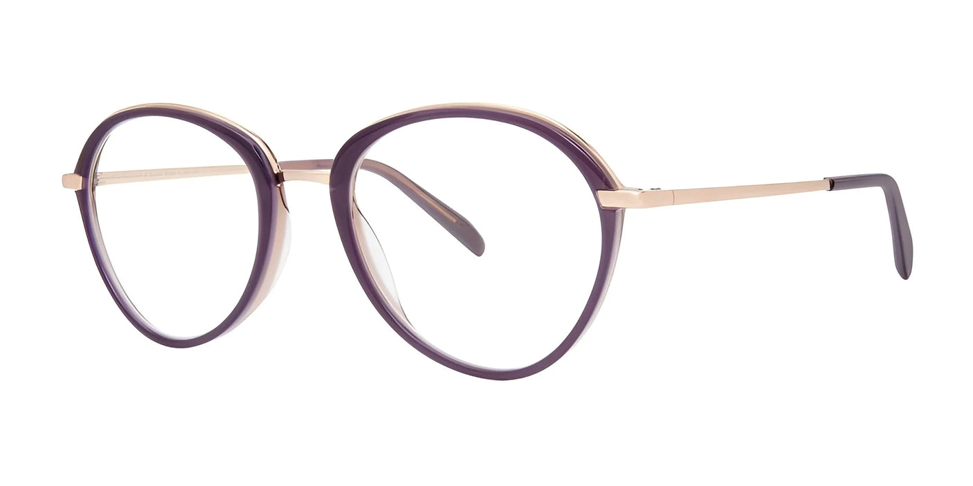 Red Rose FIDENZA Eyeglasses Plum Rose