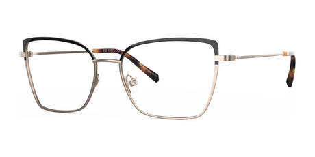 Red Rose GARDA Eyeglasses Black Gold