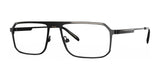 Red Rose GESSATE Eyeglasses Black Gold