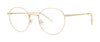 Red Rose Giordano Eyeglasses / Gold / Size 48