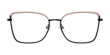 Red Rose GIOVANNA Eyeglasses Black Rose