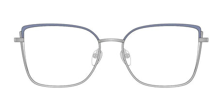 Red Rose GIOVANNA Eyeglasses Sterling Lavender