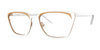 Red Rose GUBBIO Eyeglasses | Size 54 / White Gold