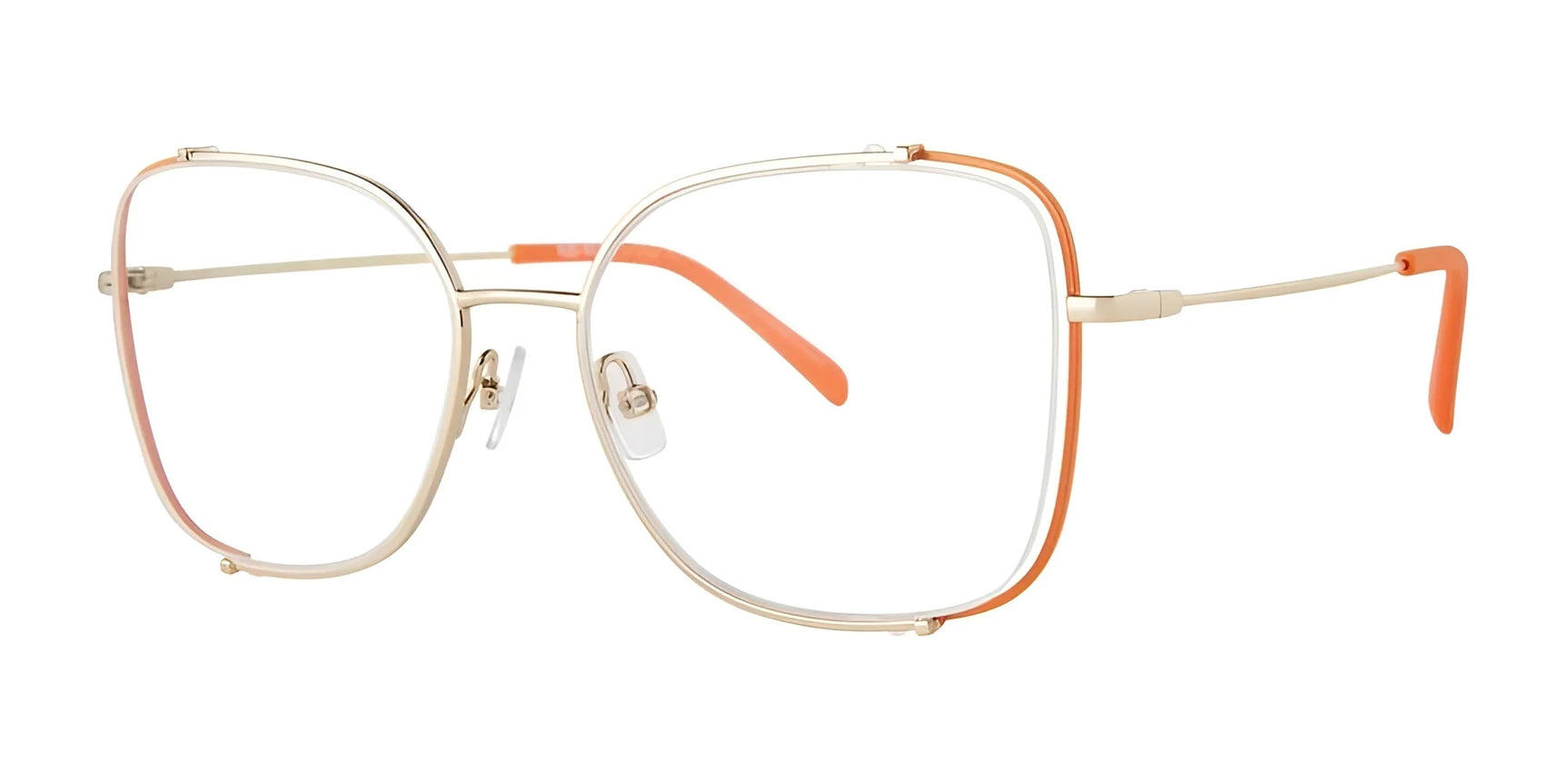 Red Rose ISOIA Eyeglasses Orange Gold