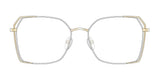 Red Rose LECCO Eyeglasses White Gold