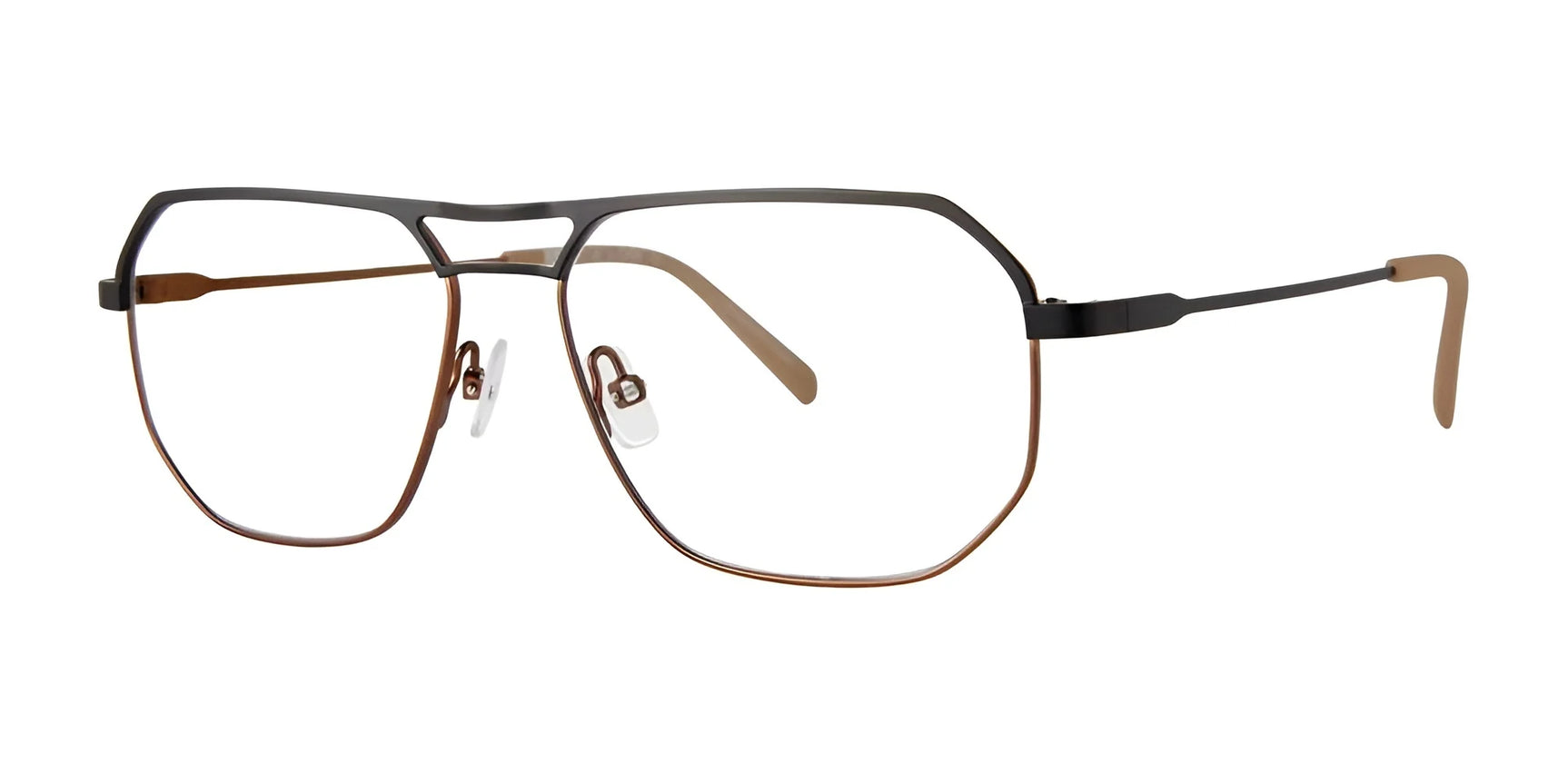 Red Rose LUCCA Eyeglasses Black Camel