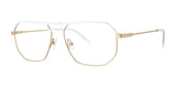 Red Rose LUCCA Eyeglasses White Gold