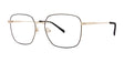 Red Rose MANTOVA Eyeglasses Black Gold