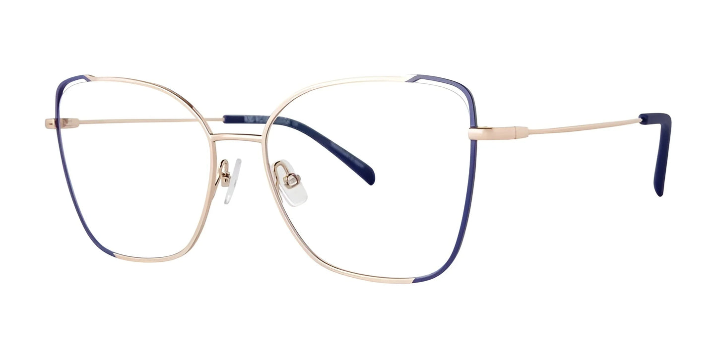 Red Rose MATERA Eyeglasses Blue Rose Gold