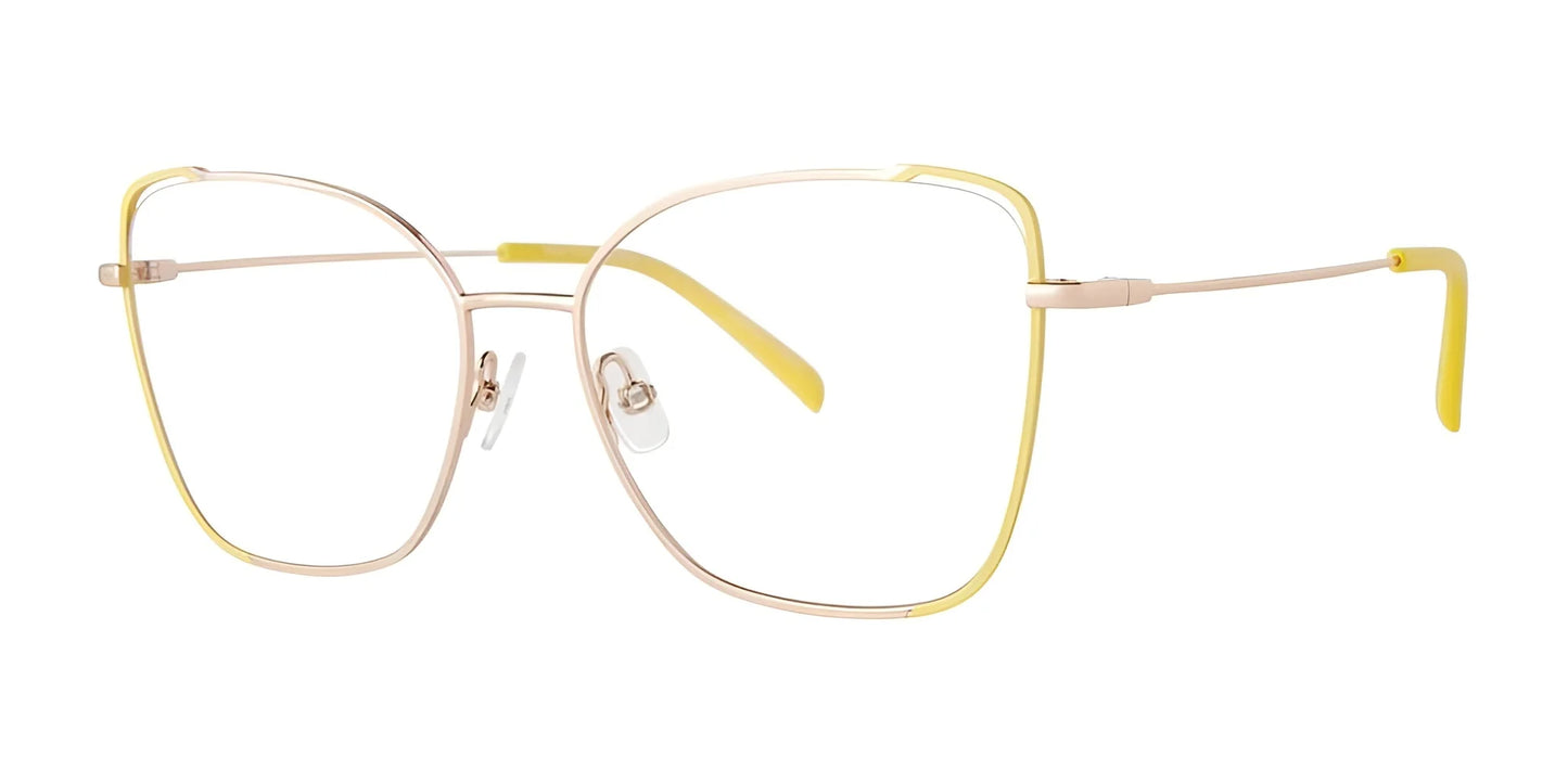 Red Rose MATERA Eyeglasses Yellow Rose Gold