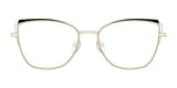 Red Rose MESTRE Eyeglasses Black Gold