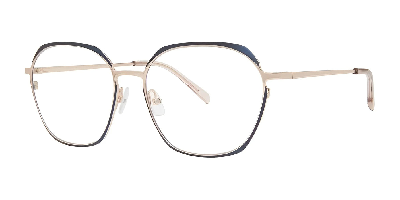 Red Rose NARNI Eyeglasses Blue / Rose Gold