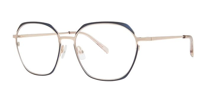 Red Rose NARNI Eyeglasses | Size 53 / Blue / Rose Gold