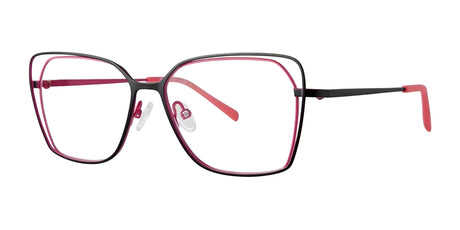 Red Rose POSITANO Eyeglasses Black Rose