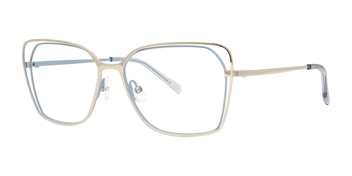 Red Rose POTENZA Eyeglasses | Size 52 / Sky Blue