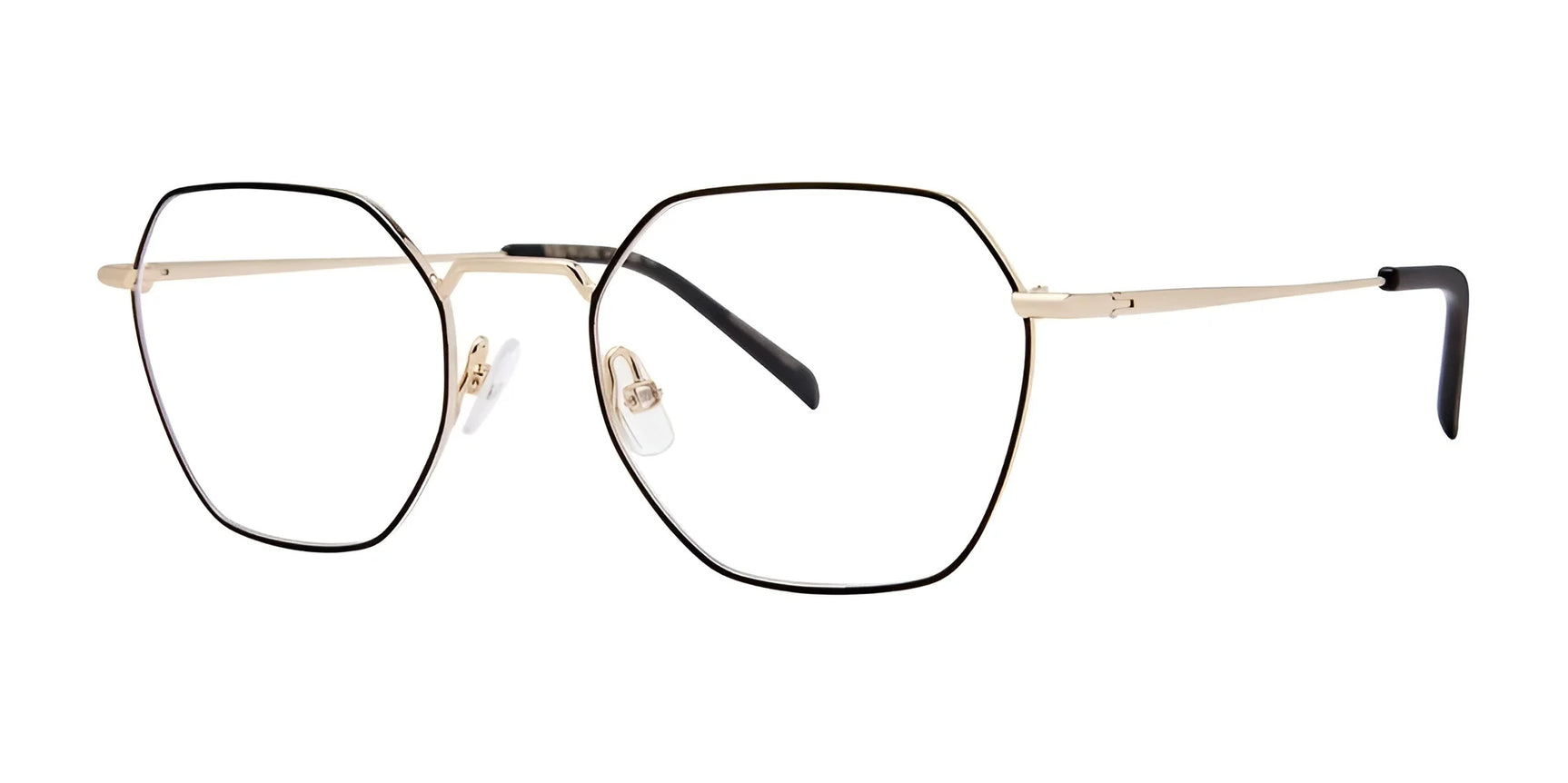 Red Rose RHO Eyeglasses Black Tokyo Gold