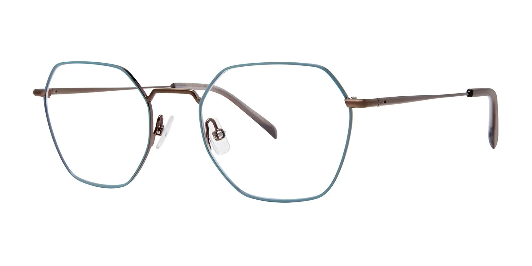 Red Rose RHO Eyeglasses Burnished Copper Sky