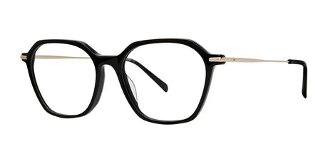 Red Rose ROME Eyeglasses Black Gold