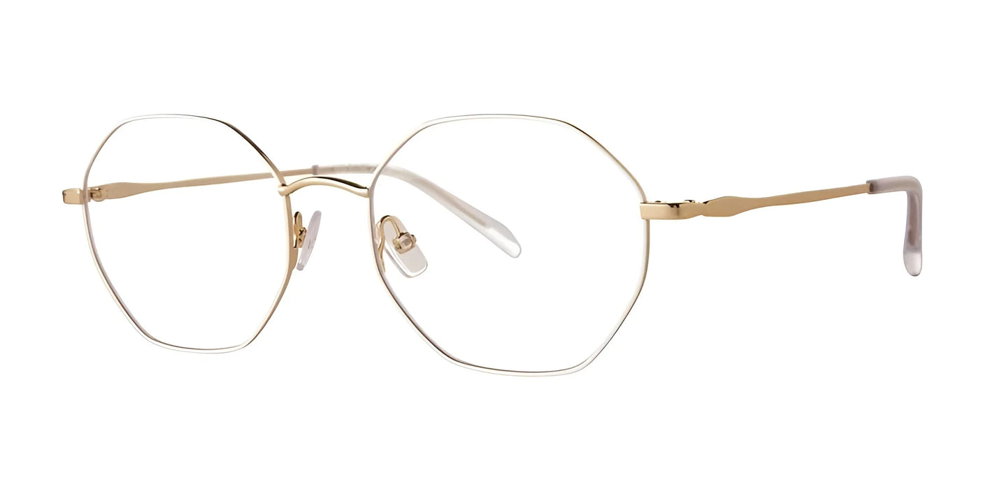 Red Rose SARNO Eyeglasses White / Gold