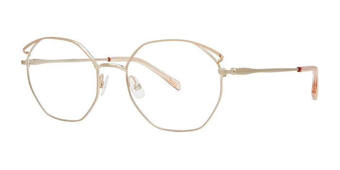 Red Rose SORA Eyeglasses | Size 51 / Rose Gold / Gold
