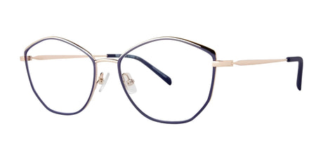 Red Rose VENOSA Eyeglasses Navy Rose Gold