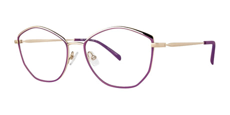 Red Rose VENOSA Eyeglasses Plum Rose Gold