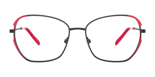 Red Rose ATRI Eyeglasses / Size 54 / Black Pink