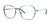Red Rose ATRI Eyeglasses | Size 54 / Gunmetal Blue
