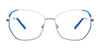 Red Rose ATRI Eyeglasses | Size 54 / Black Pink