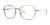 Red Rose ATRI Eyeglasses | Size 54 / Rose Gold Seafoam