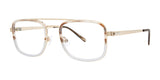 Red Rose BRESCIA Eyeglasses Gold