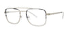 Red Rose BRESCIA Eyeglasses | Size 52 / Silver