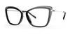 Red Rose BRINDISI Eyeglasses | Size 54 / Black Gold