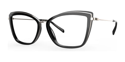 Red Rose BRINDISI Eyeglasses Black Gold