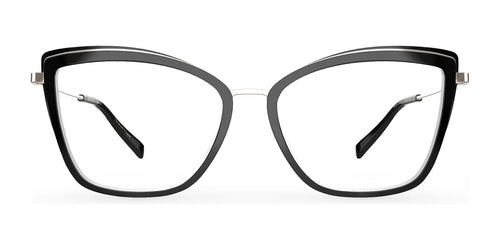 Red Rose BRINDISI Eyeglasses / Size 54 / Black Gold