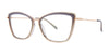 Red Rose BRINDISI Eyeglasses | Size 54 / Grey Cloud
